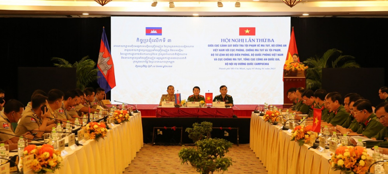 Tăng cường phối hợp giữa Việt Nam và Campuchia trong phòng, chống ma túy -0