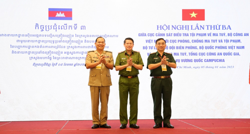 Tăng cường phối hợp giữa Việt Nam và Campuchia trong phòng, chống ma túy -0