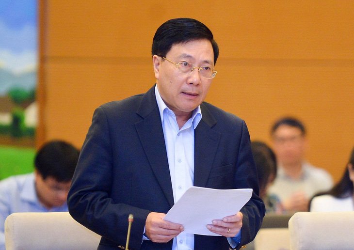 Quốc hội miễn nhiệm Phó Thủ tướng đối với hai đồng chí Phạm Bình Minh và Vũ Đức Đam -0