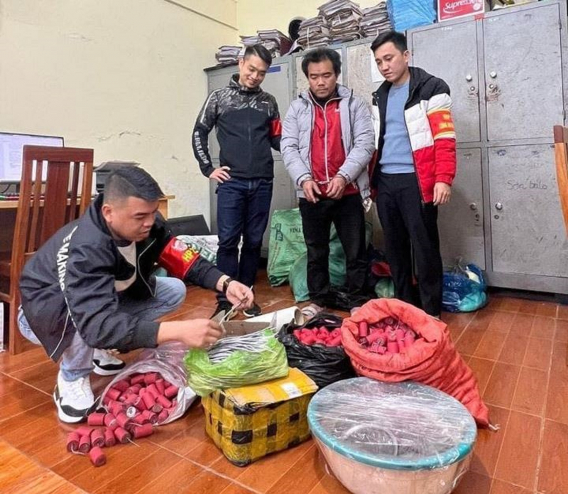Liên tiếp phát hiện, thu giữ hàng tạ pháo nổ tại Hải Phòng -0