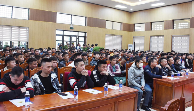 Công an TP Thanh Hoá tuyên truyền, phòng ngừa tội phạm và vi phạm pháp luật -0