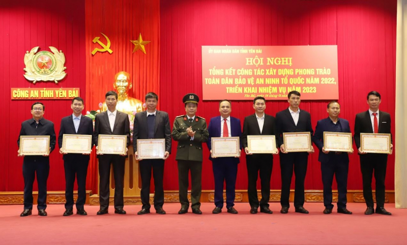  Yên Bái tổng kết công tác xây dựng phong trào toàn dân bảo vệ ANTQ năm 2022, triển khai nhiệm vụ năm 2023 -0