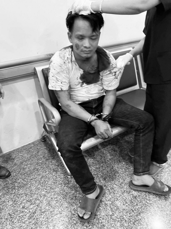 Bắt đối tượng đâm chết người sau va quẹt giao thông -0