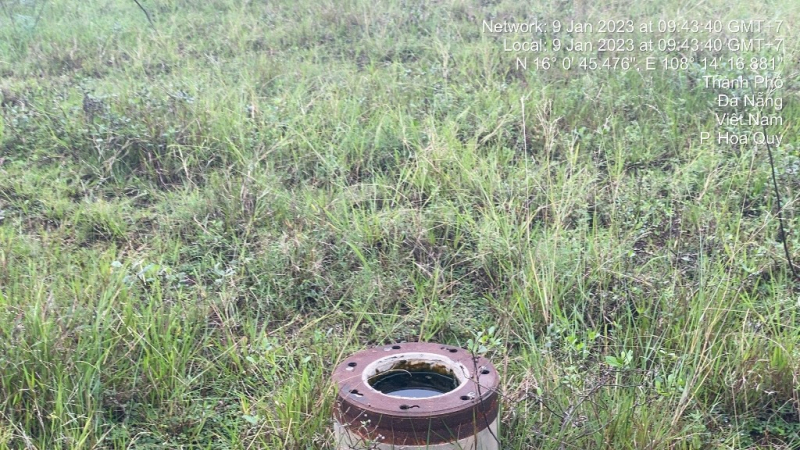 Hàng chục hố trụ bê tông sâu lộ thiên ngay khu dân cư tại Đà Nẵng -1