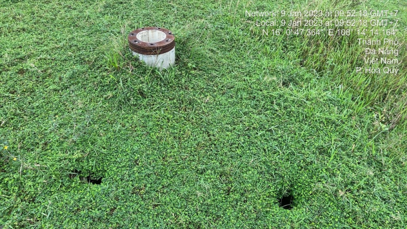 Hàng chục hố trụ bê tông sâu lộ thiên ngay khu dân cư tại Đà Nẵng -3