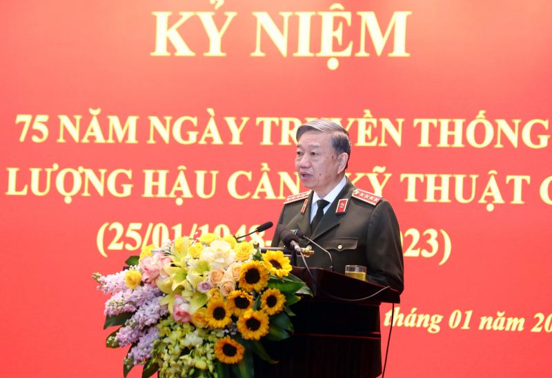 Kỷ niệm 75 năm lực lượng Hậu cần - Kỹ thuật CAND -0