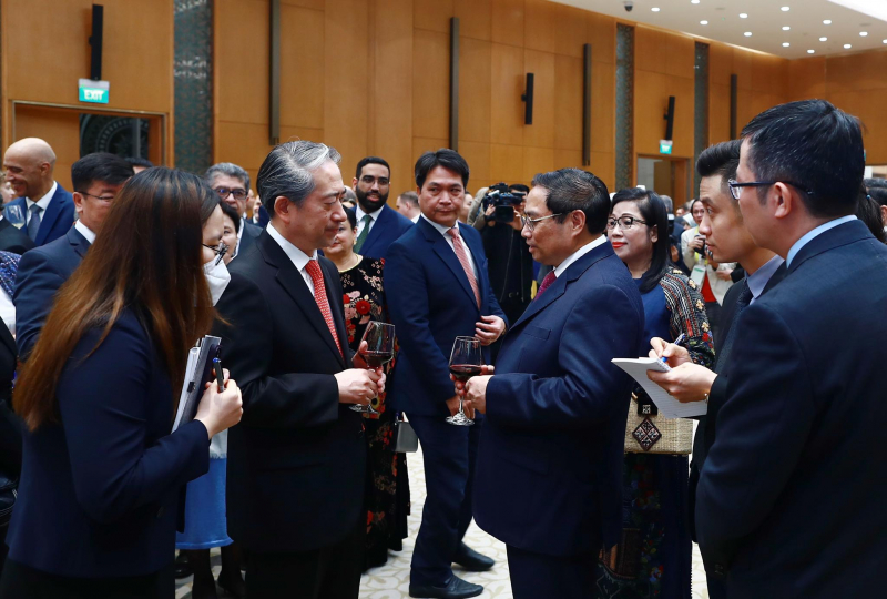 Prime Minister hosts lunar new year banquet in honour of diplomatic corps -1