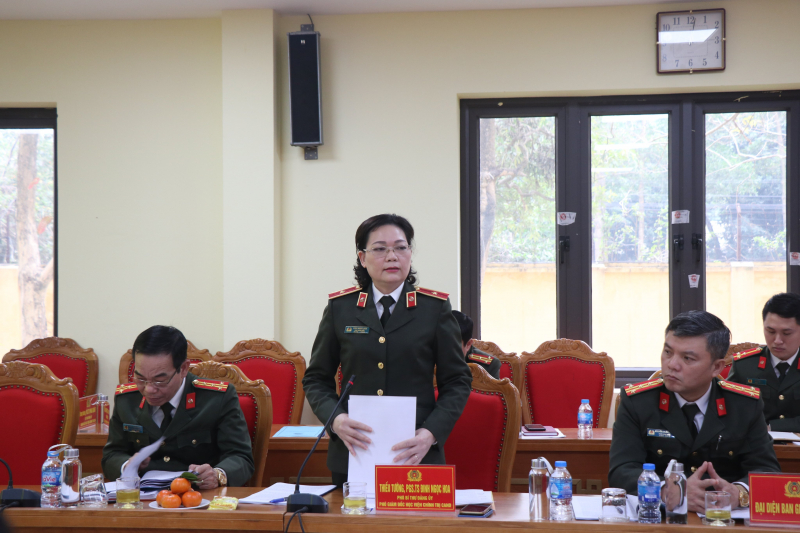 Cụm thi đua số 2 khối các học viện, trường CAND sơ kết phong trào thi đua “Vì an ninh Tổ quốc”  -0