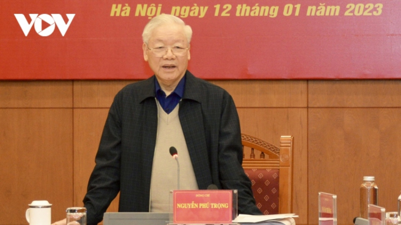 Top Party leader requests breakthroughs for corruption fight in 2023 -0
