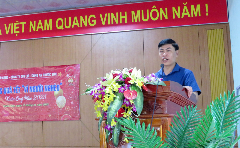 Mang quà Tết đến với hộ gia đình chính sách, người nghèo huyện miền núi Phước Sơn -0