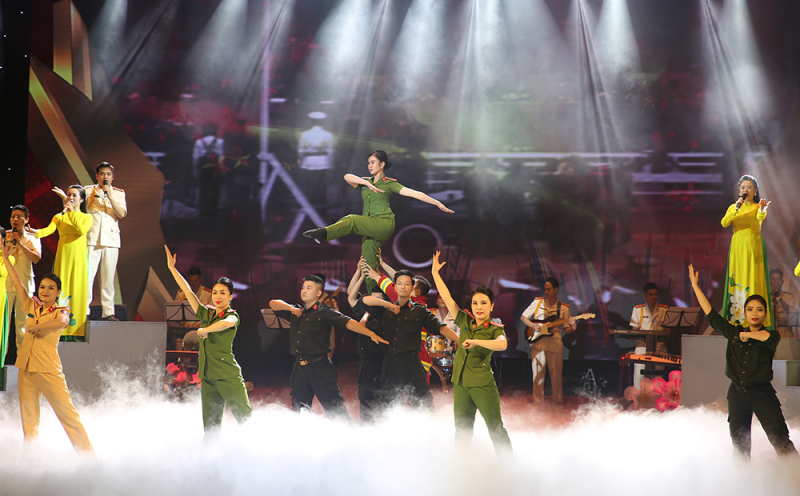 Tích cực chuẩn bị Liên hoan nghệ thuật quần chúng CAND “75 năm khắc ghi lời Bác” -0