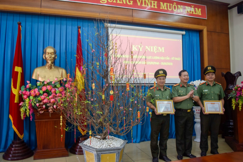 Trường Cao đẳng ANND I gặp mặt kỷ niệm 75 năm Ngày truyền thống lực lượng Hậu cần-Kỹ thuật CAND -0