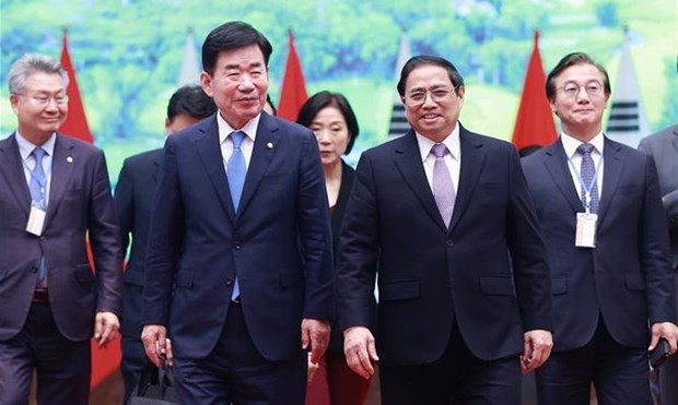 Speaker of RoK National Assembly concludes official visit to Vietnam -0