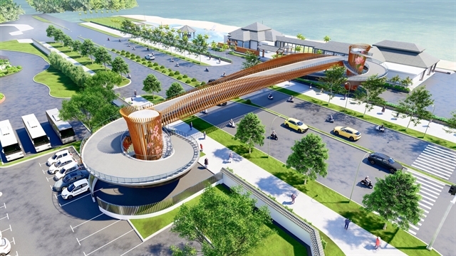 TET - Construction of first pedestrian overpass in Da Nang begins -0