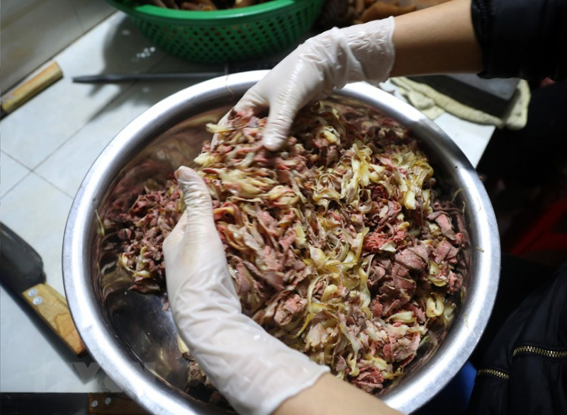 TET - Unique fermented horse dish of Luc Ngan -0