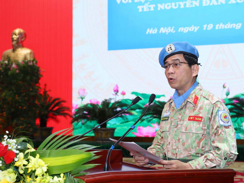 Tết của những người lính xa nhà đến ngay trong từng khoảnh khắc có sự quan tâm và kết nối với Tổ quốc -0