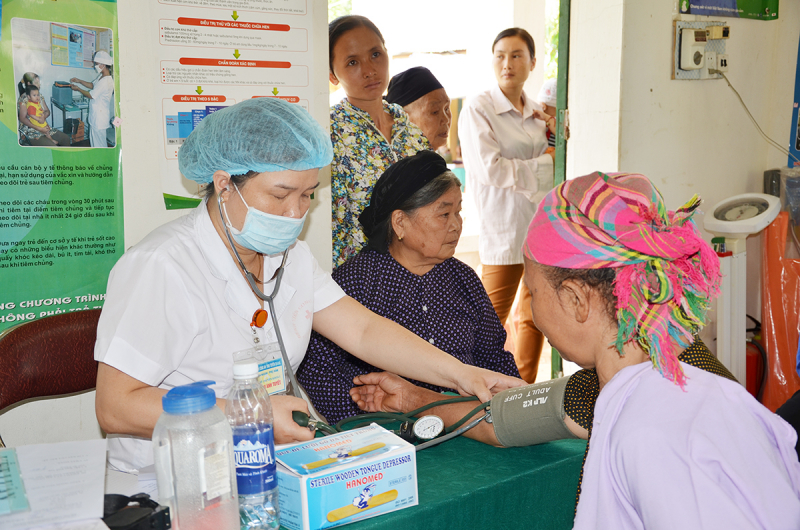 TET - Tuyen Quang police doctors wholeheartedly care for patients -0