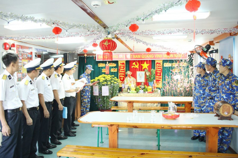 Vui Xuân vẫn thực hiện nhiệm vụ sẵn sàng chiến đấu bảo vệ chủ quyền vùng biển của Tổ quốc -1