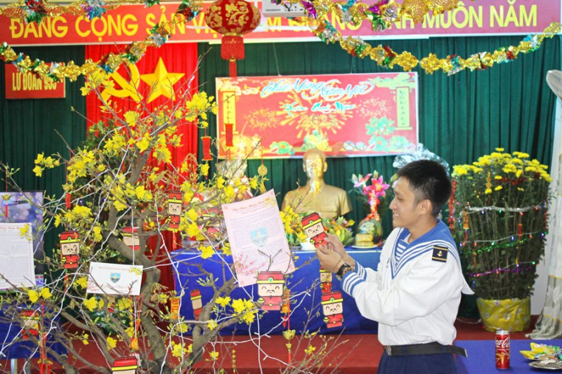 Vui Xuân vẫn thực hiện nhiệm vụ sẵn sàng chiến đấu bảo vệ chủ quyền vùng biển của Tổ quốc -1