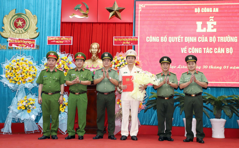 Đại tá Hồ Việt Triều giữ chức vụ Giám đốc Công an tỉnh Bạc Liêu -1