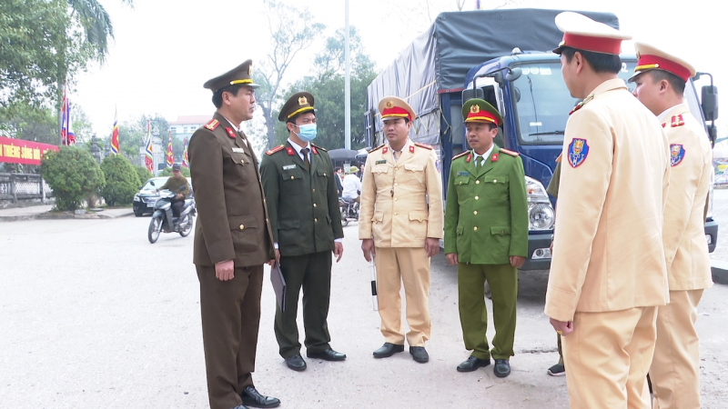 Tăng cường bảo đảm an toàn trước đêm khai mạc Lễ hội đền Trần tỉnh Thái Bình năm 2023 -0