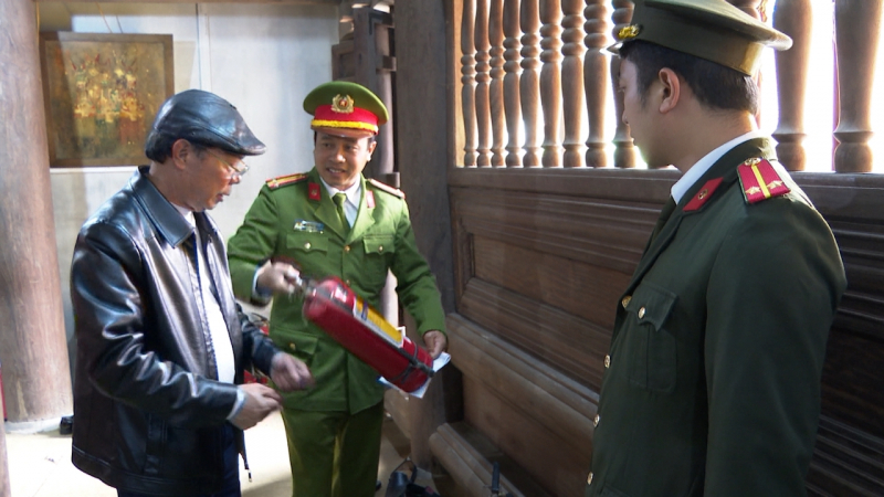 Tăng cường bảo đảm an toàn trước đêm khai mạc Lễ hội đền Trần tỉnh Thái Bình năm 2023 -0