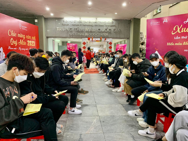 Lễ hội Xuân hồng 2023 dự kiến tiếp nhận 8.000 đơn vị máu -0