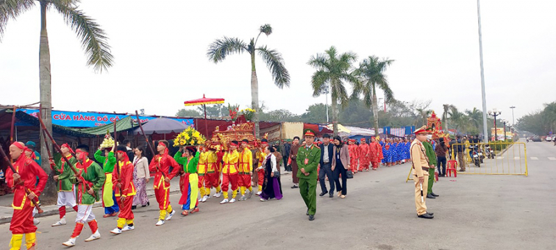 Tran Temple seal-opening festival 2023 organized in Nam Dinh province -0