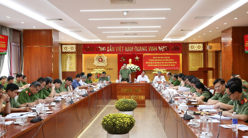 Công an TP Hồ Chí Minh phải trở thành đơn vị đi đầu xây dựng “Công an phường điển hình, kiểu mẫu”  -0