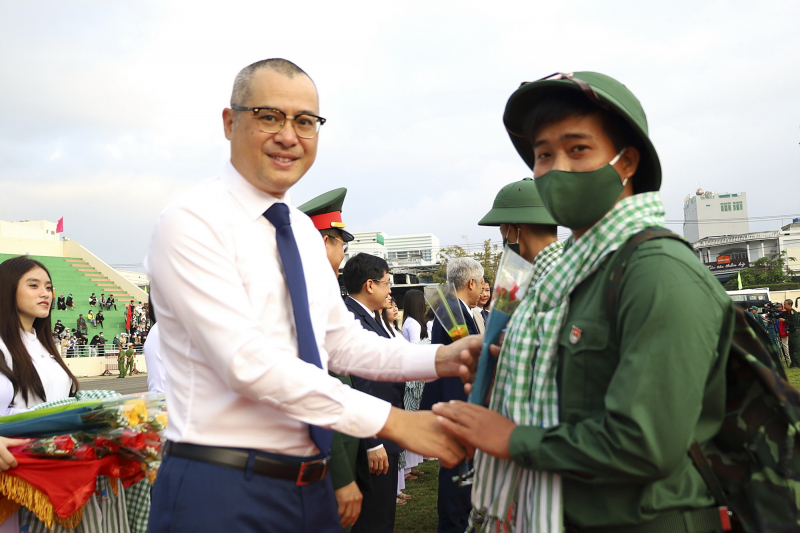 Thanh niên Phú Yên, Khánh Hòa, Ninh Thuận nô nức lên đường nhập ngũ -0