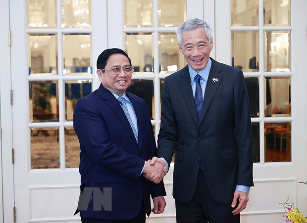 Việt Nam-Singapore tăng cường tin cậy chính trị, hợp tác kinh tế -0