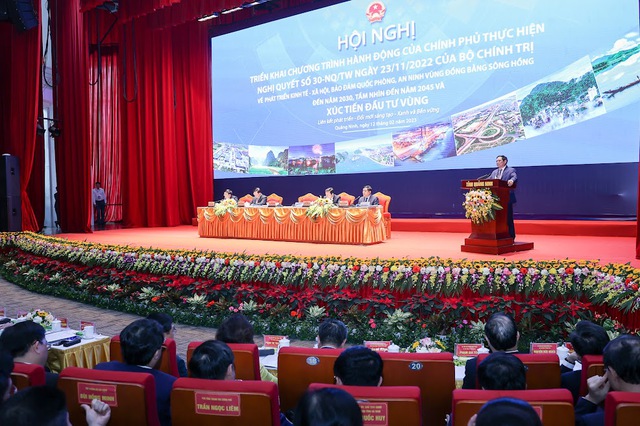 Vùng Đồng bằng sông Hồng phải dẫn dắt quá trình cơ cấu lại nền kinh tế và chuyển đổi mô hình tăng trưởng của cả nước -0