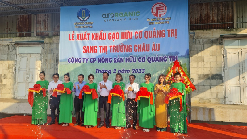 Xuất khẩu 15 tấn gạo hữu cơ Quảng Trị sang thị trường châu Âu -0