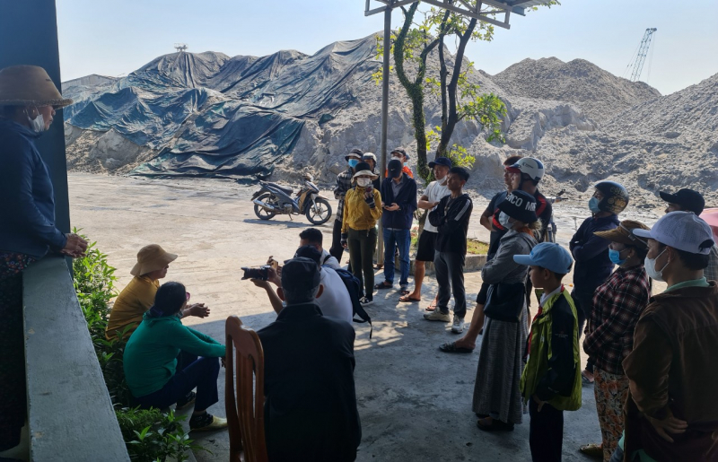 Đang xử lý tình trạng gây ô nhiễm tại cảng biển Hợp Thịnh -0