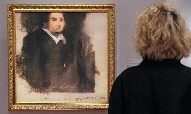 tác phẩm nghệ thuật edmond de belamyđược tạo ra từ công nghệ kỹ thuật số-ảnh afp-getty images.jpg -0