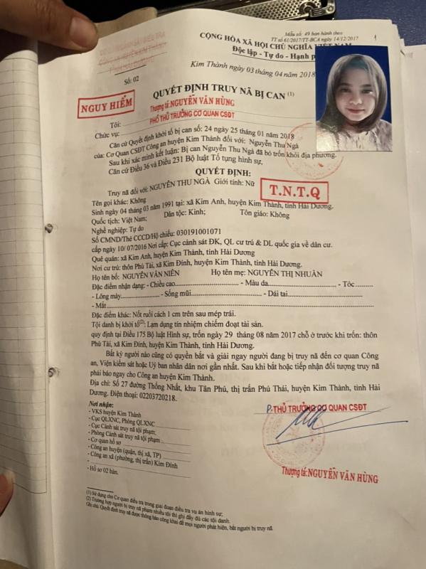 Vận động đối tượng trốn truy nã từ nước ngoài về nước đầu thú  -0