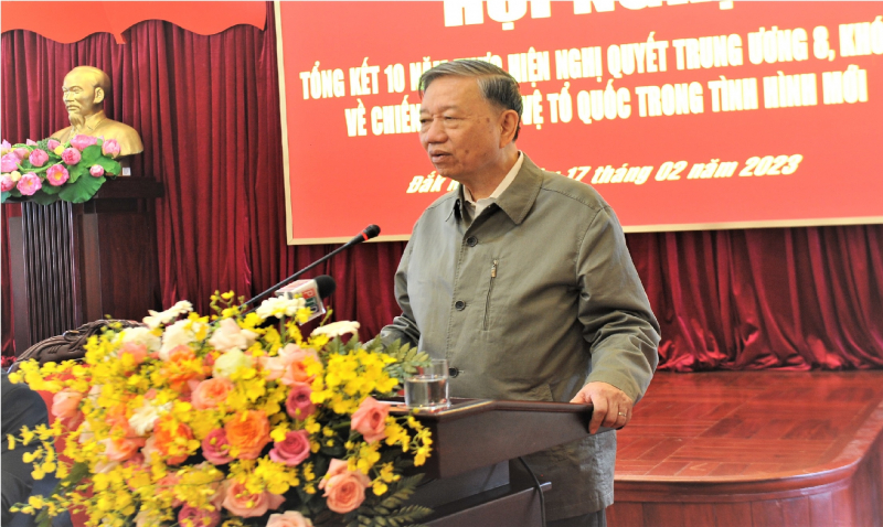 Tỉnh uỷ Đắk Nông tổng kết 10 năm thực hiện Nghị quyết Trung ương 8, khoá XI về chiến lược bảo vệ Tổ quốc trong tình hình mới -0