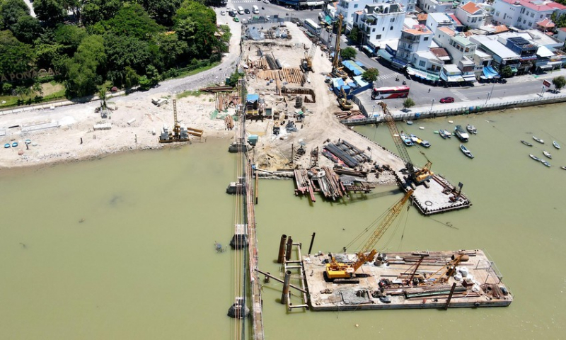 Cầu xóm Bóng Nha Trang sẽ hoàn thành trong tháng 9/2023 -0