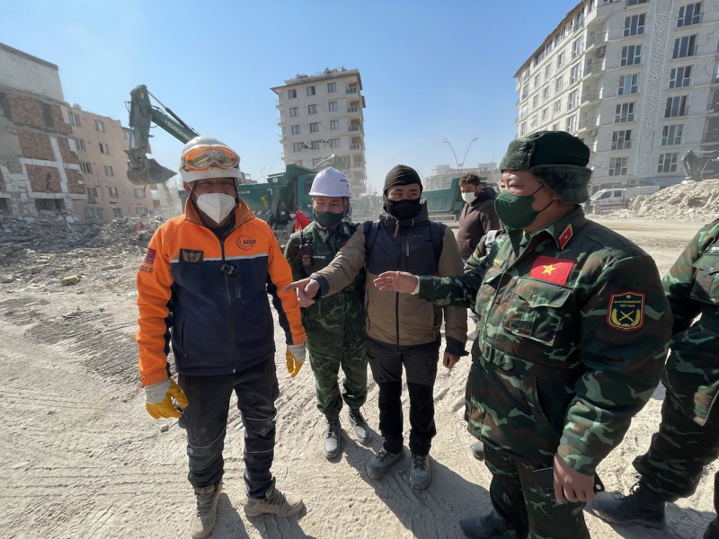 Lực lượng cứu hộ Quân đội xác định thêm 2 vị trí nạn nhân tại Thổ Nhĩ Kỳ -0