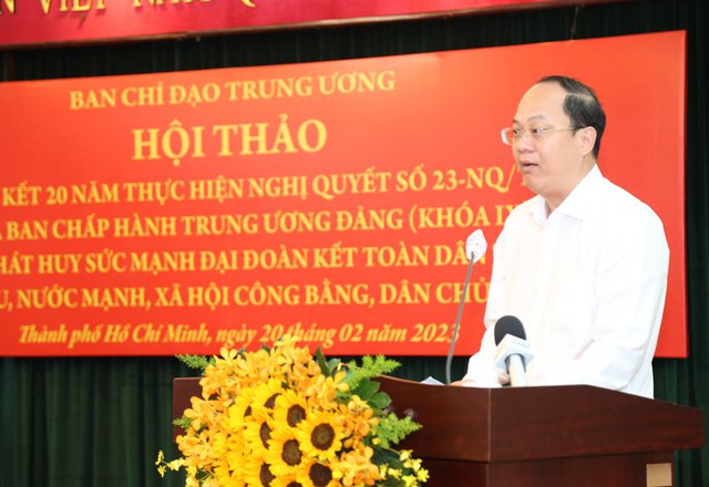 Nhìn lại 20 năm thực hiện Nghị quyết về phát huy sức mạnh đại đoàn kết toàn dân tộc -0