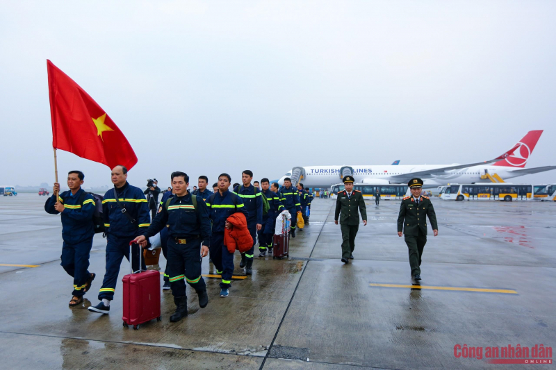 The Vietnamese rescue police successfully fulfill mission in Turkey -0