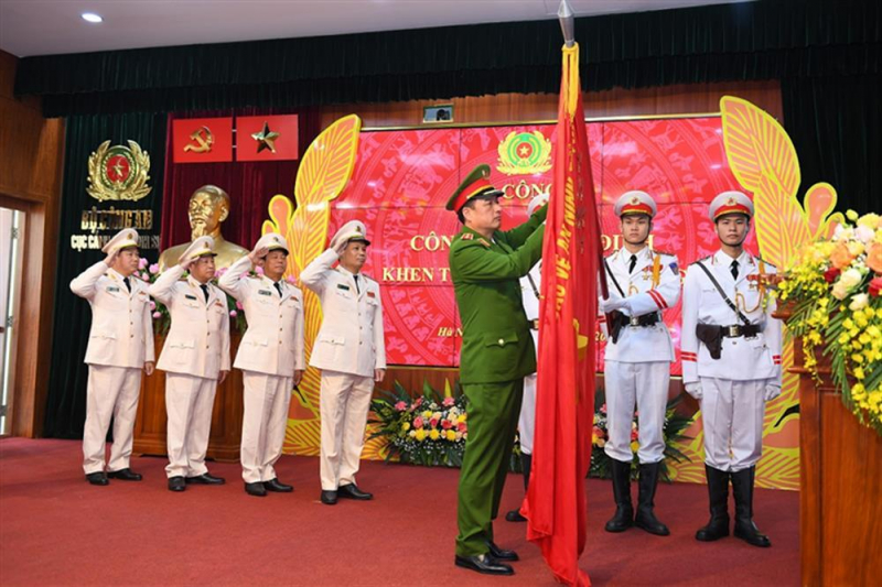 Criminal Police Department celebrates its 50th founding anniversary and receives the Second Class Victory Medal -0