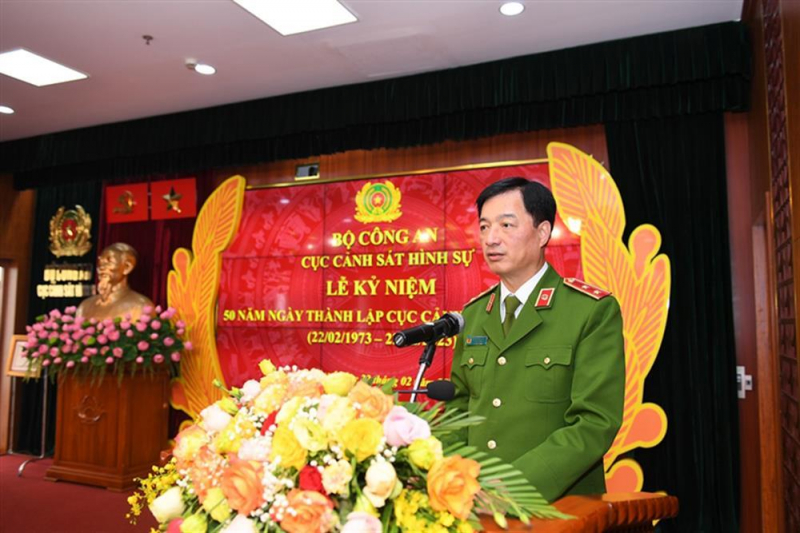 Criminal Police Department celebrates its 50th founding anniversary and receives the Second Class Victory Medal -0