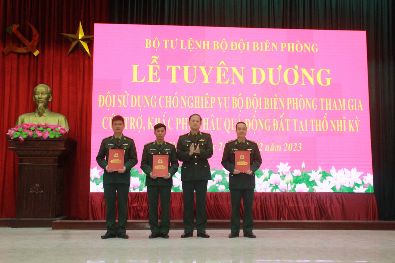 Tuyên dương lực lượng cứu hộ cứu nạn vừa trở về từ Thổ Nhĩ Kỳ -0