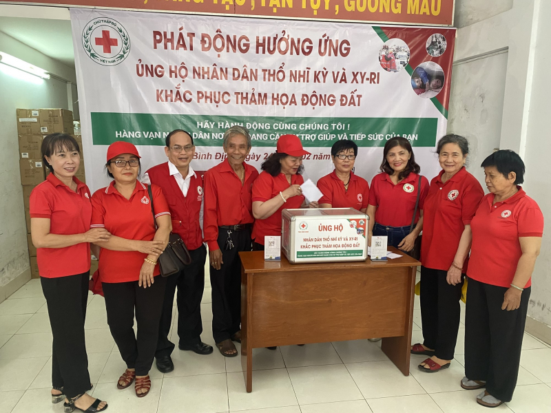 Bình Định phát động kêu gọi ủng hộ nhân dân Thổ Nhĩ Kỳ và Syria -0