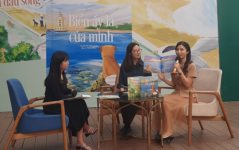 “Trường Sa - Biển ấy là của mình” - bộ sách truyền tình yêu biển đảo cho thiếu nhi -0