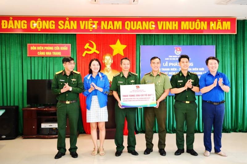 Tuổi trẻ Công an Khánh Hòa phát động Chương trình “Tháng Thanh niên - Tháng ba biên giới 2023” -0