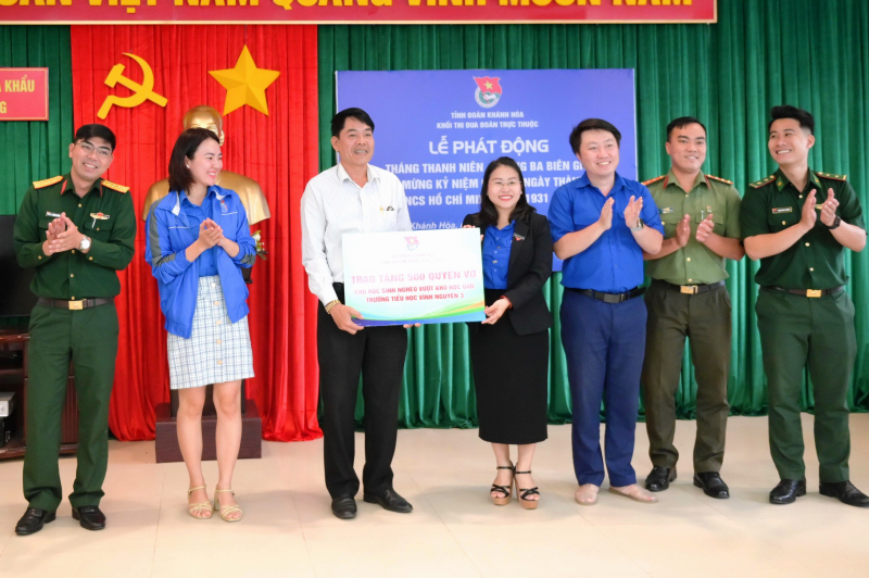 Tuổi trẻ Công an Khánh Hòa phát động Chương trình “Tháng Thanh niên - Tháng ba biên giới 2023” -0