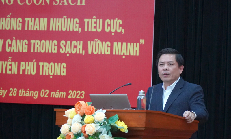 Giới thiệu cuốn sách về đấu tranh phòng, chống tham nhũng, tiêu cực của Tổng Bí thư Nguyễn Phú Trọng -0