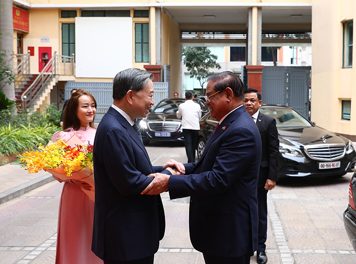 Thắt chặt hợp tác giữa Bộ Công an Việt Nam và Bộ Nội Vụ Campuchia -1